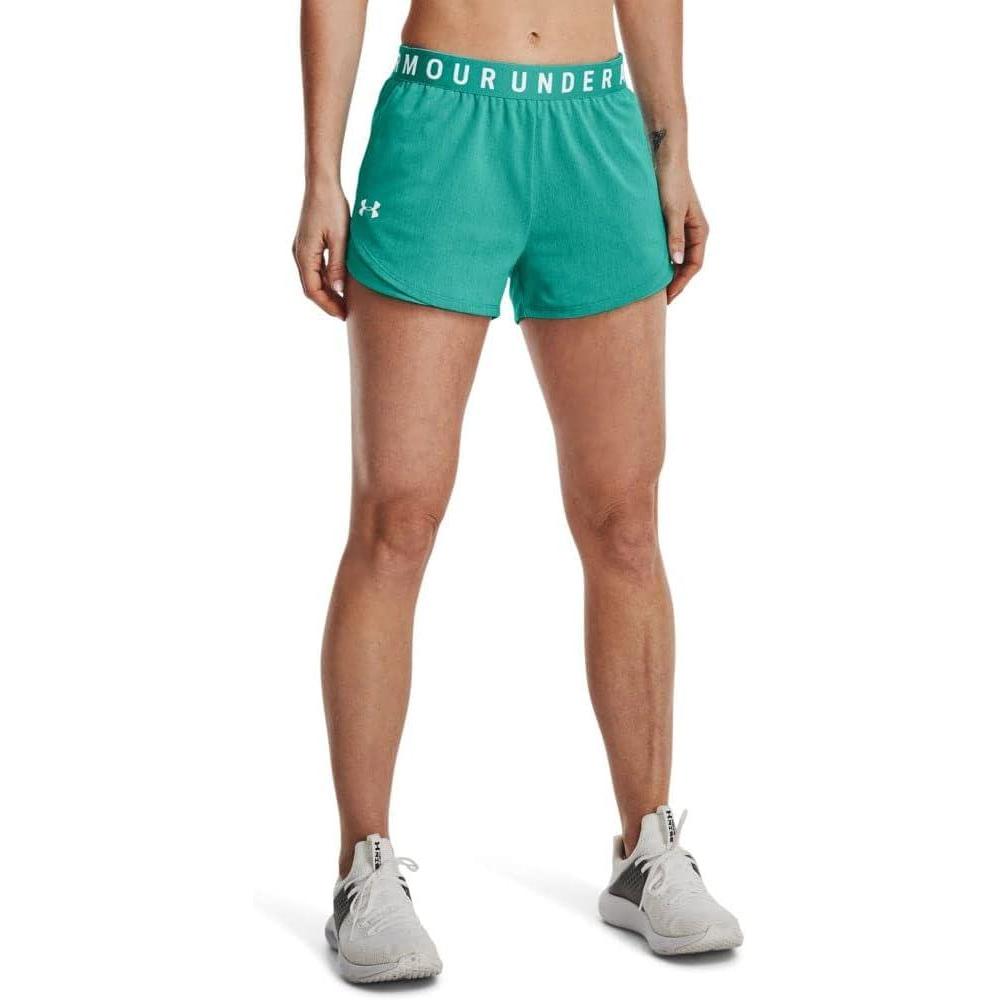 image:imageUnder Armour Womens Play Up Twist Shorts 30Neptune 369White