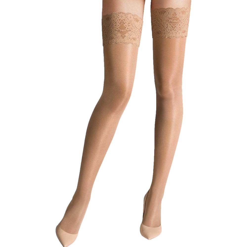 image:imageWolford Satin Touch 20 StayUp For WomenCaramel