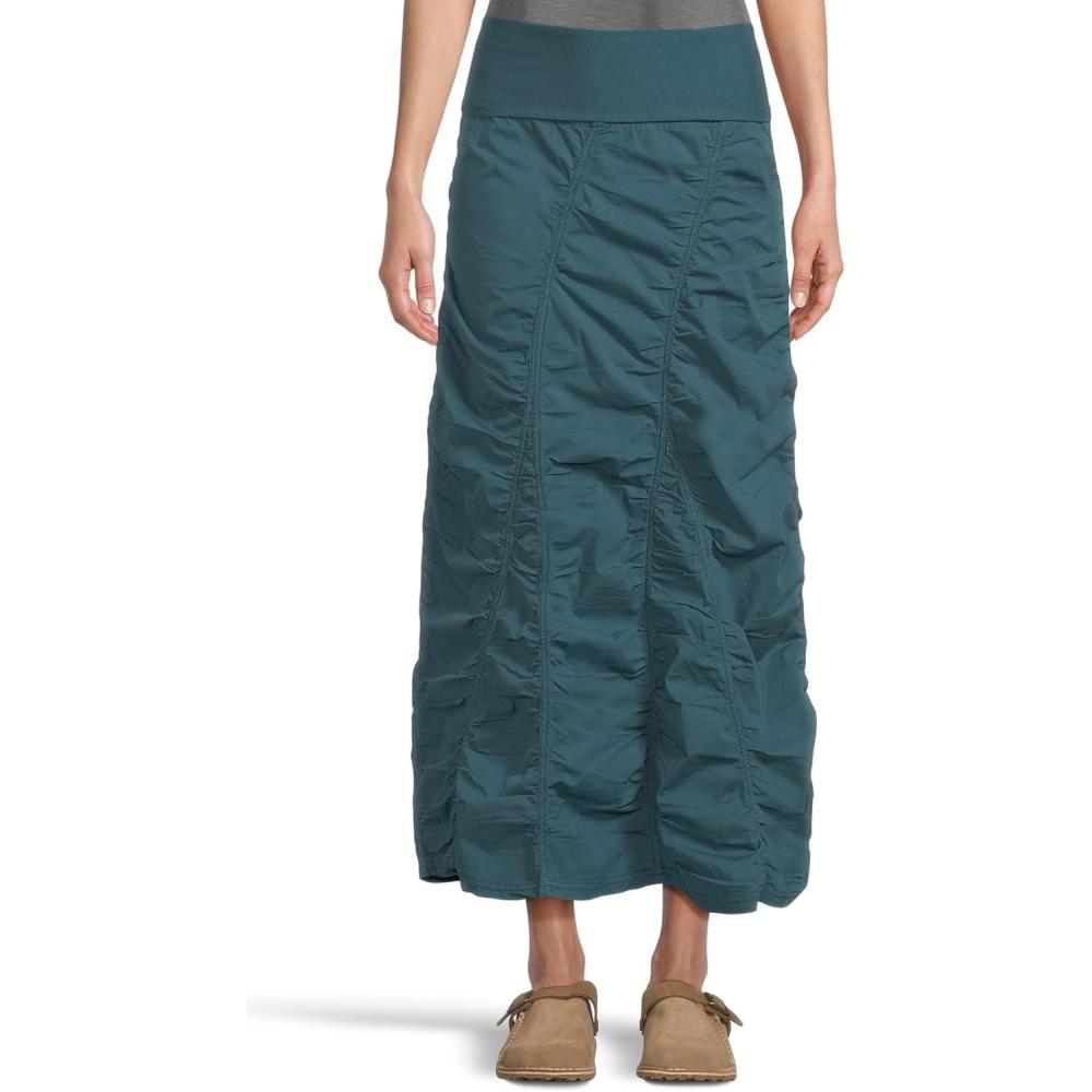image:imageXCVI Womens Gored Peasant SkirtAbyss