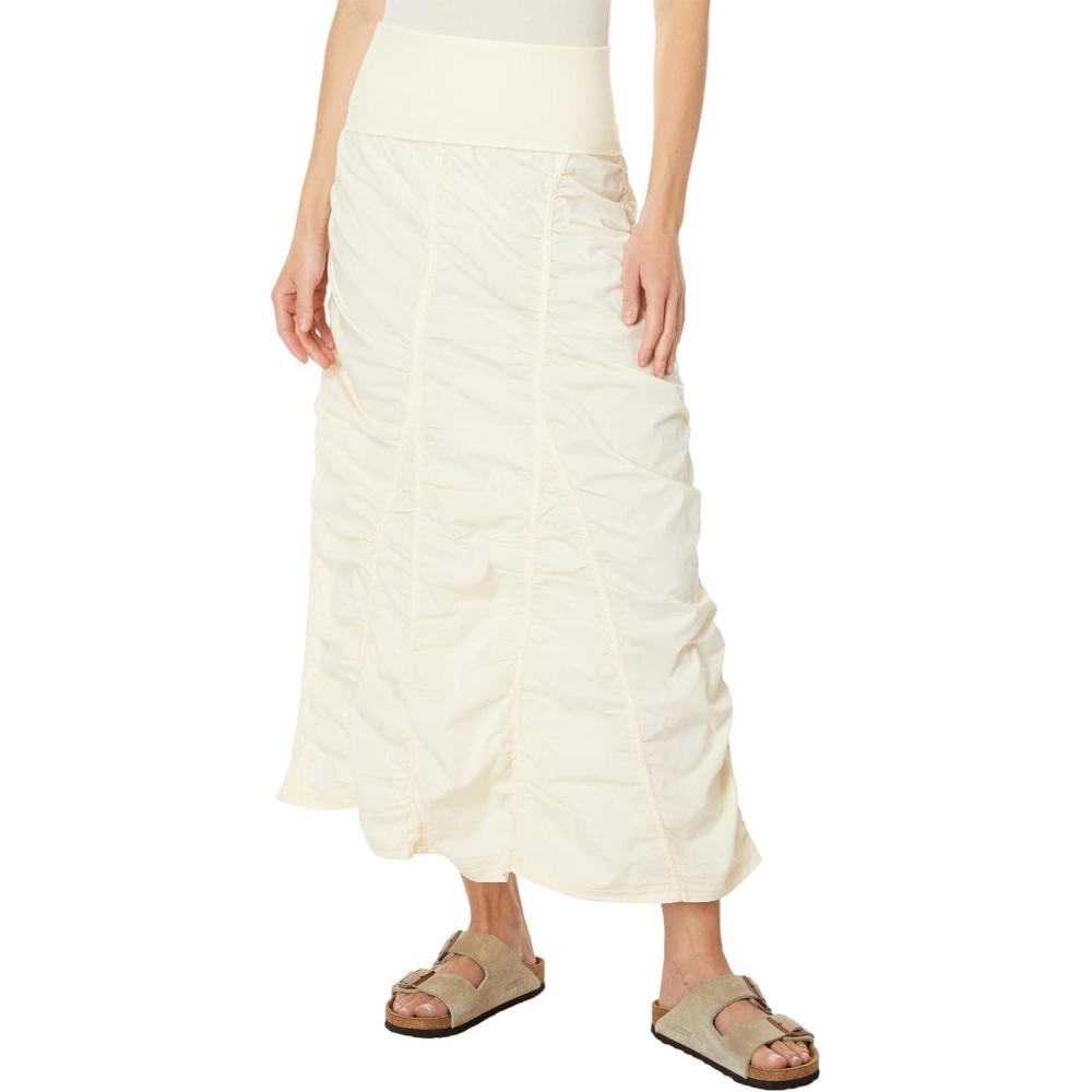 image:imageXCVI Womens Gored Peasant SkirtToasted Almond