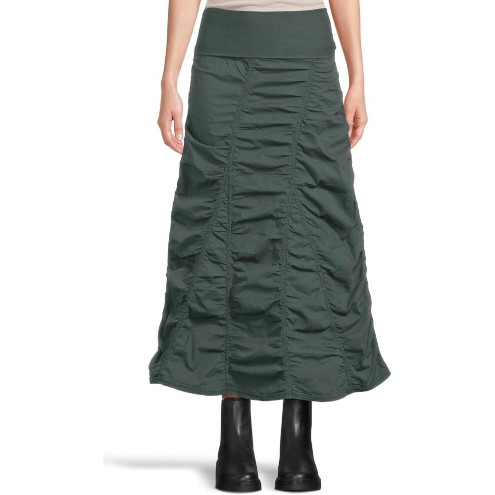 image:imageXCVI Womens Gored Peasant SkirtVining Ivory Pigment