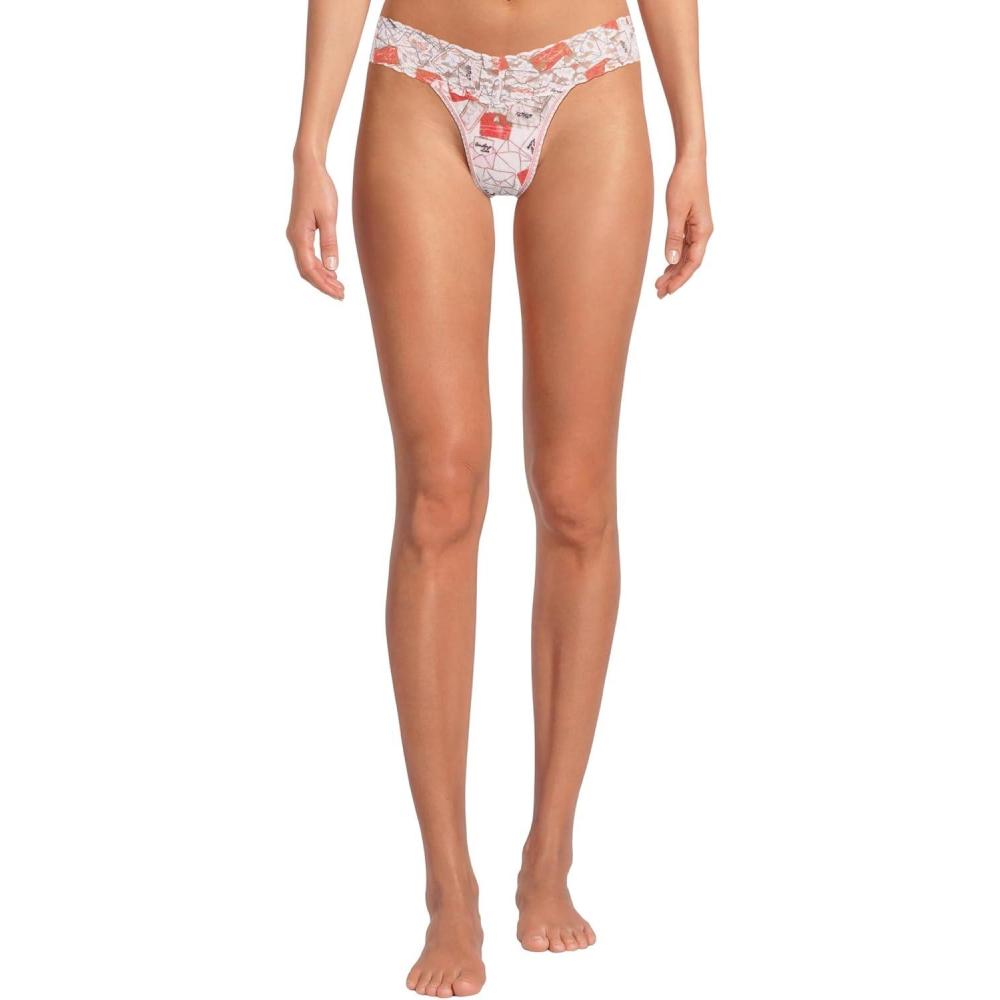 image:imagehanky panky womens Signature Lace Printed Low Rise ThongJe Taime