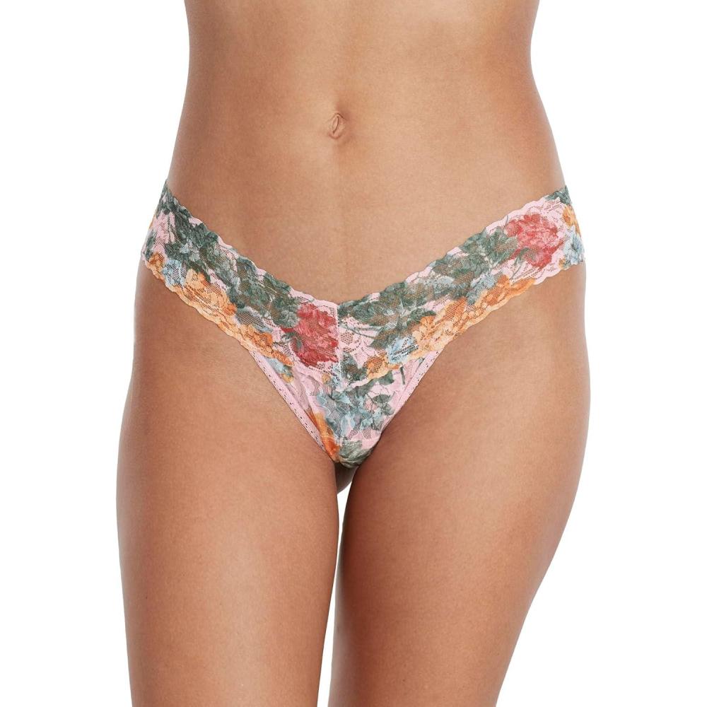 image:imagehanky panky womens Signature Lace Printed Low Rise ThongLost Promises