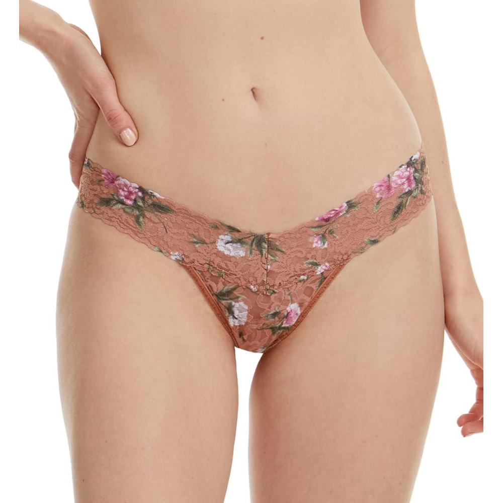 image:imagehanky panky womens Signature Lace Printed Low Rise ThongTerracotta Rose