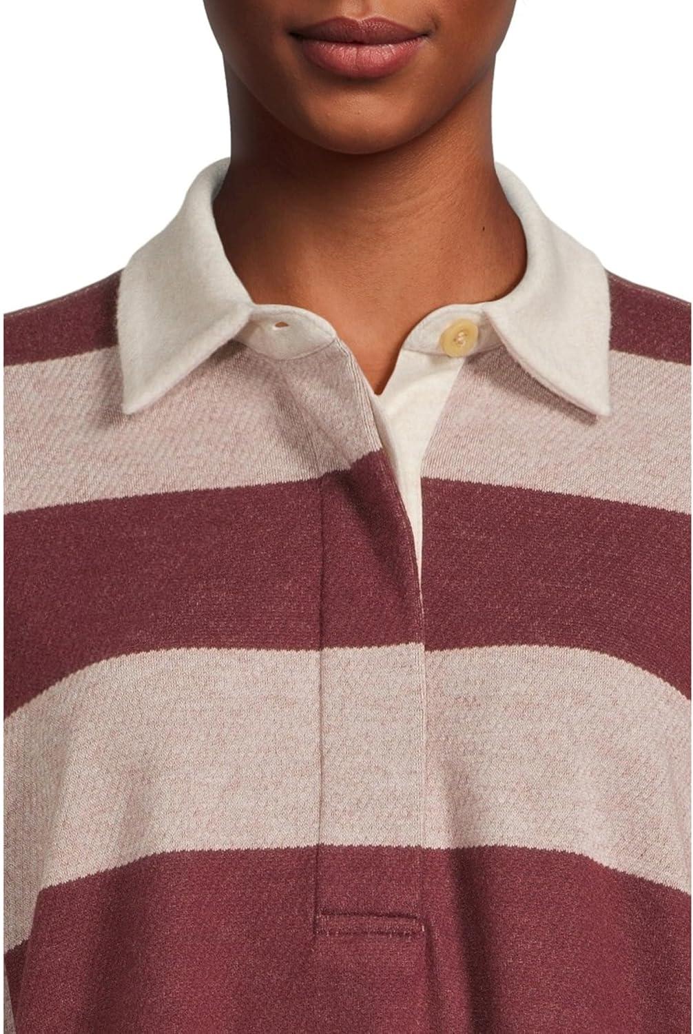 image:imageFaherty womens Legend Sweater Rugby PopoverDeep Red Rugby
