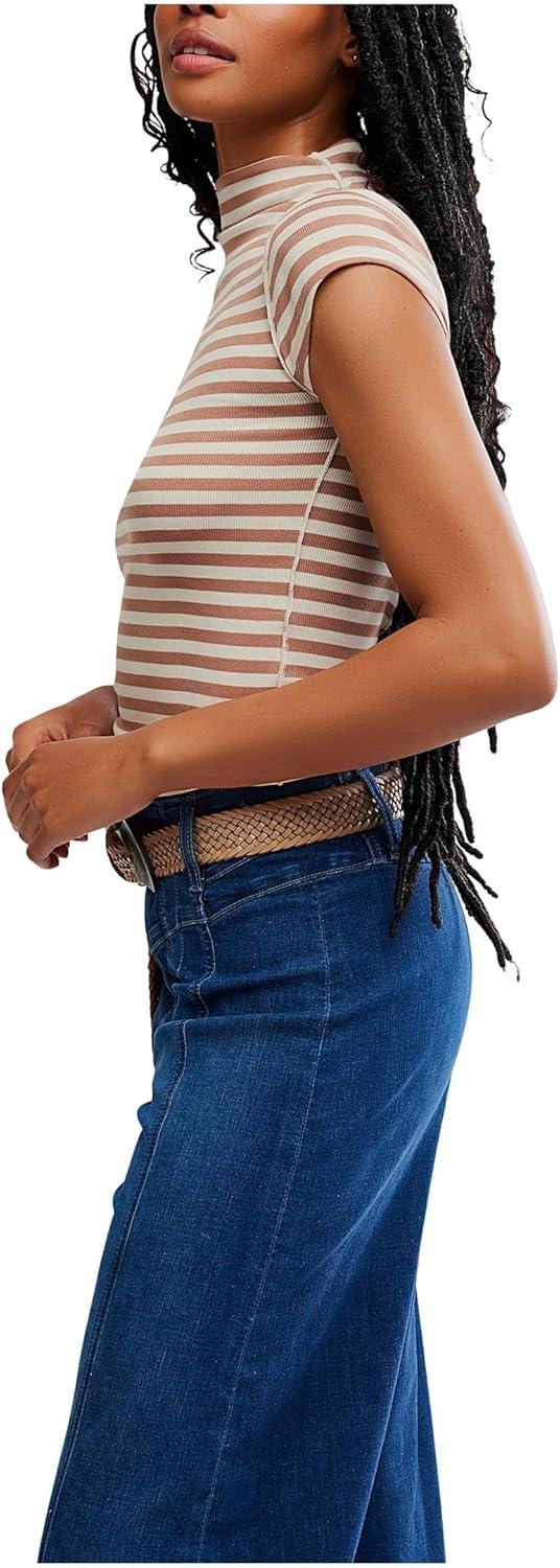 image:imageFree People Womens Lola Stripe TeeOtter Combo