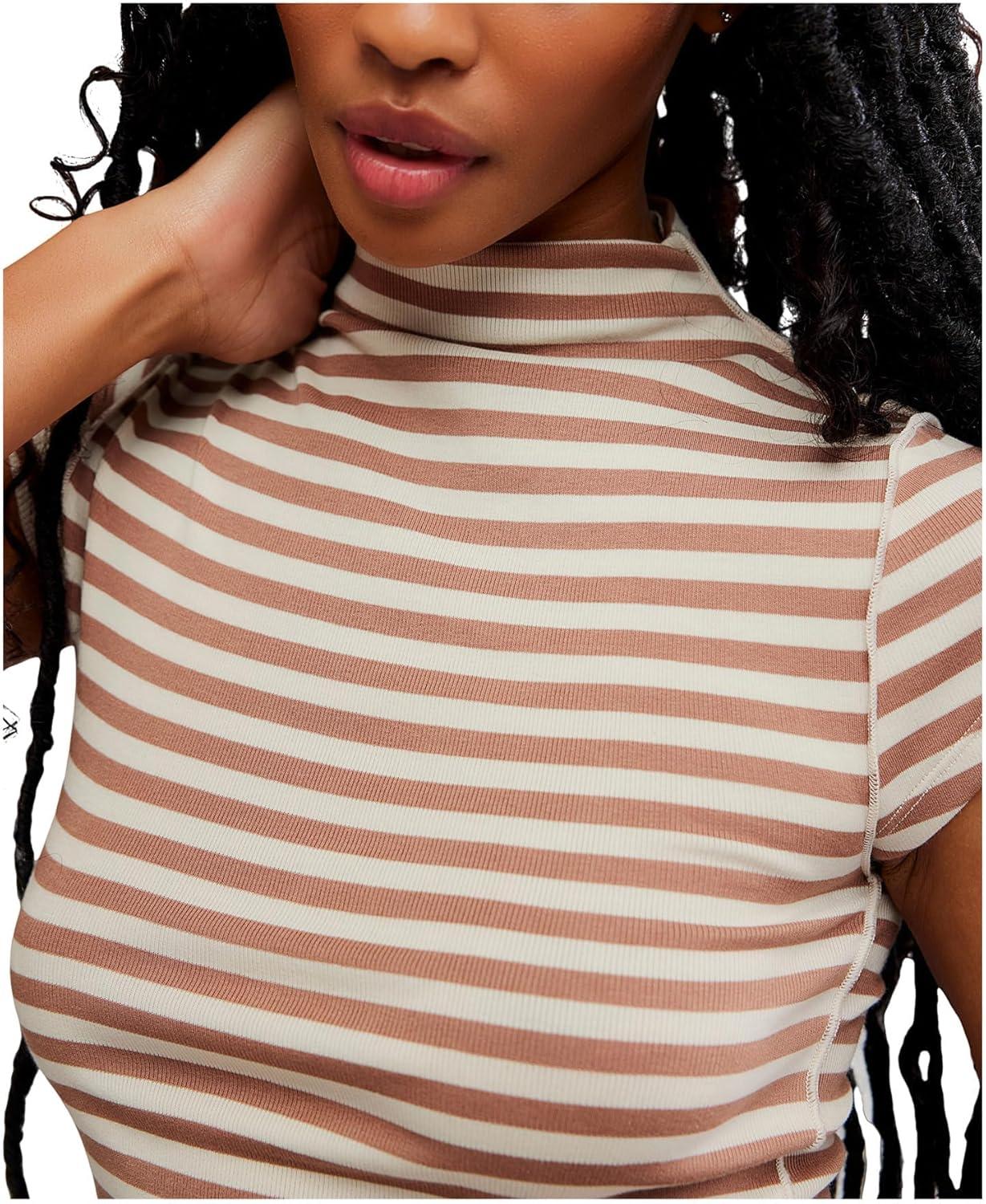 image:imageFree People Womens Lola Stripe TeeOtter Combo
