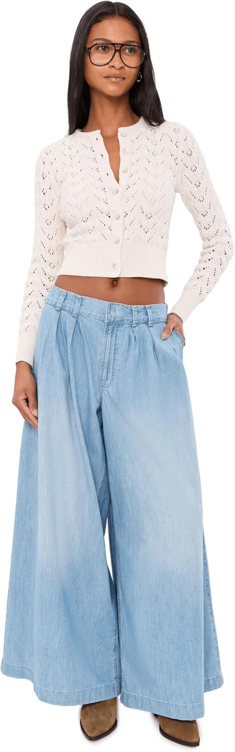 image:imageFree People Womens Pretty in Pointelle CardiIvory
