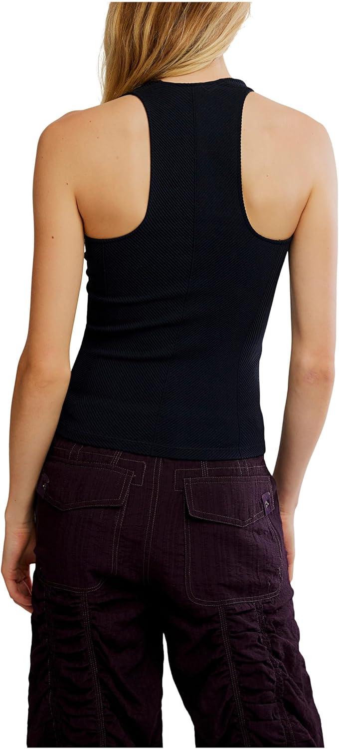image:imageFree People Womens Sleek Plunge CamiBlack