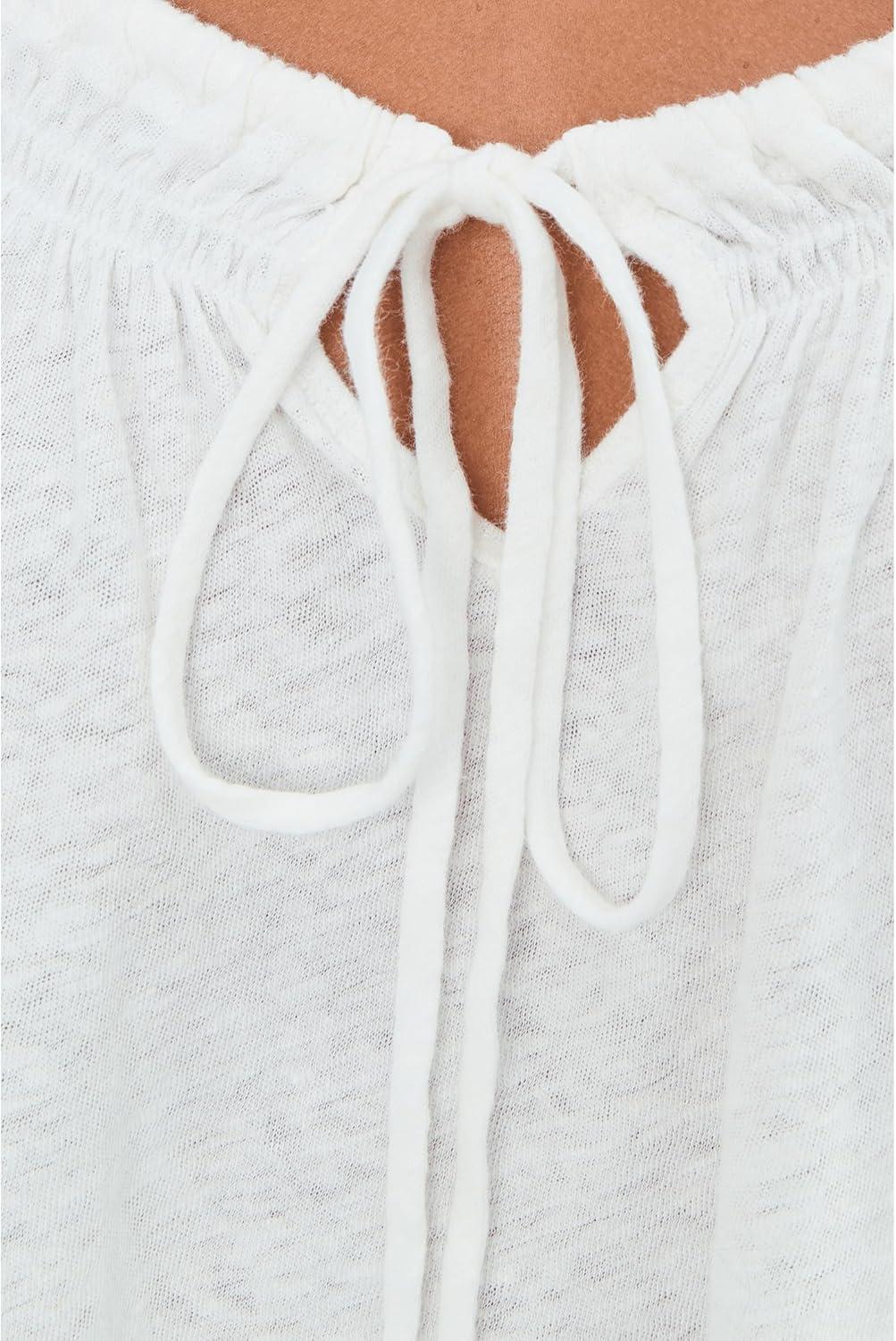 image:imageFree People Womens We The Free Dahlia TeeOptic White