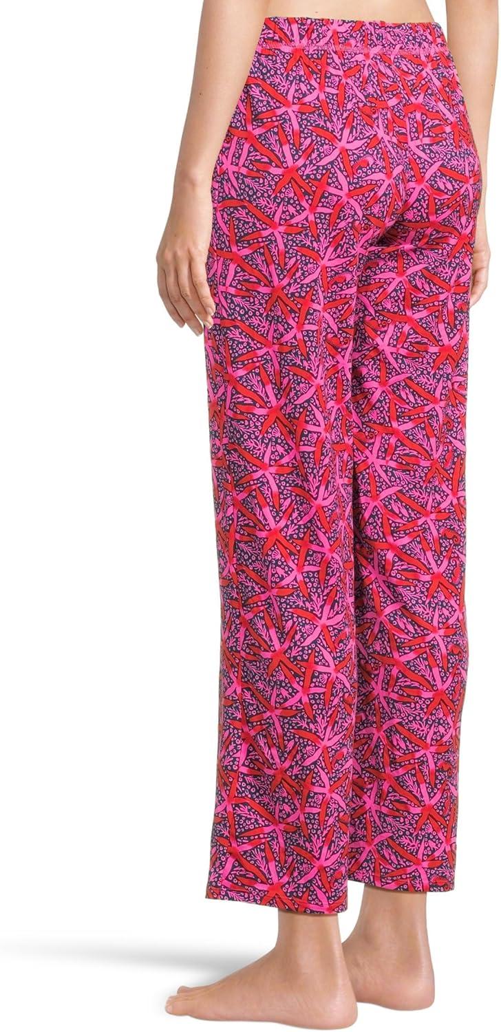 image:imageLilly Pulitzer womens Pj Knit PantsPassion Fruit Pink Star Searching