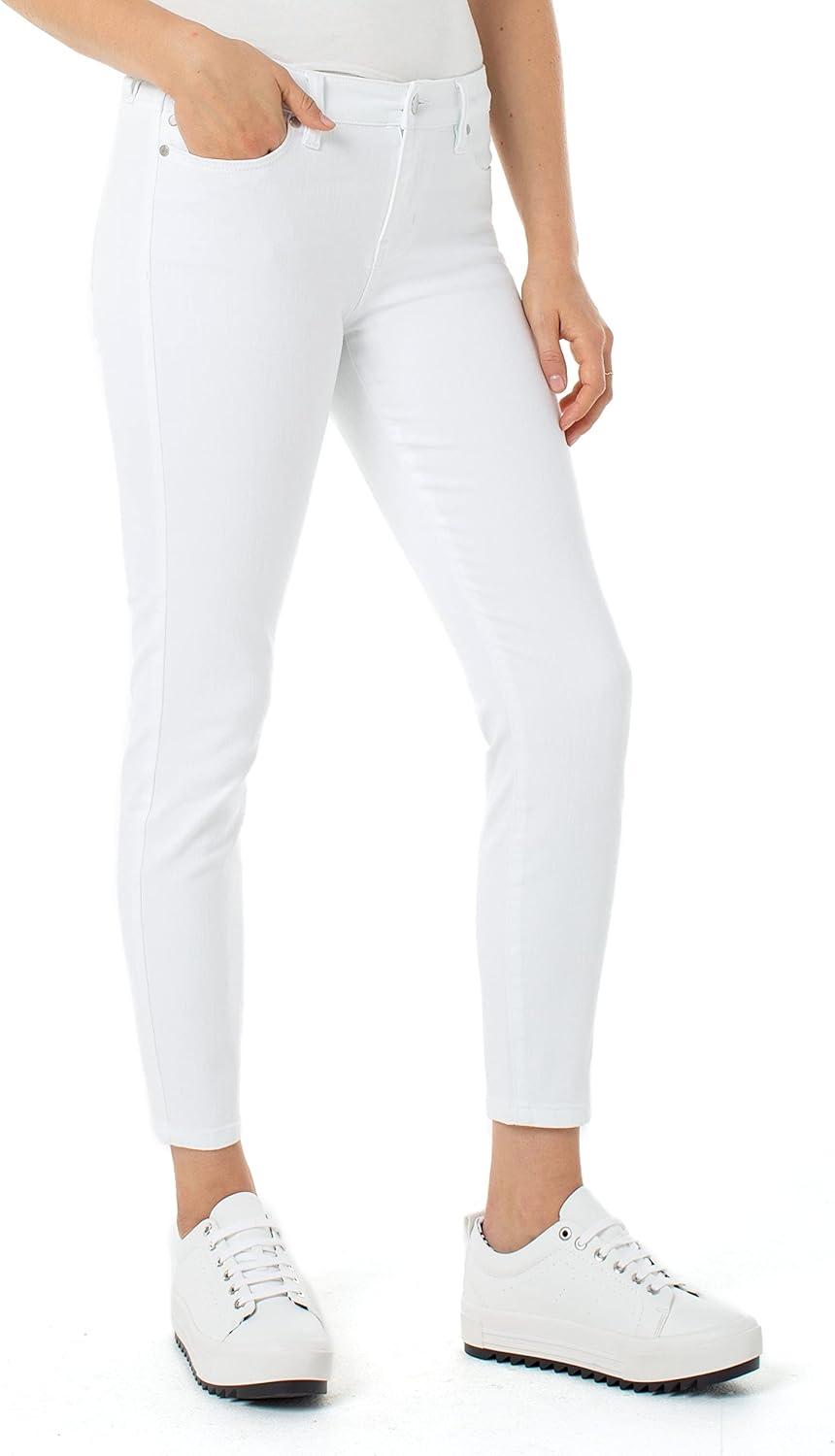 image:imageLiverpool Womens Abby Ankle Skinny 28 InseamBright White