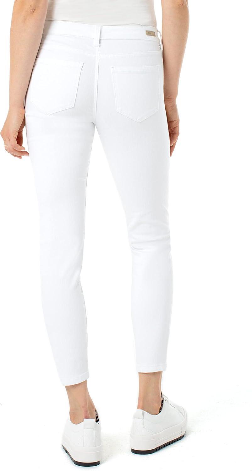 image:imageLiverpool Womens Abby Ankle Skinny 28 InseamBright White