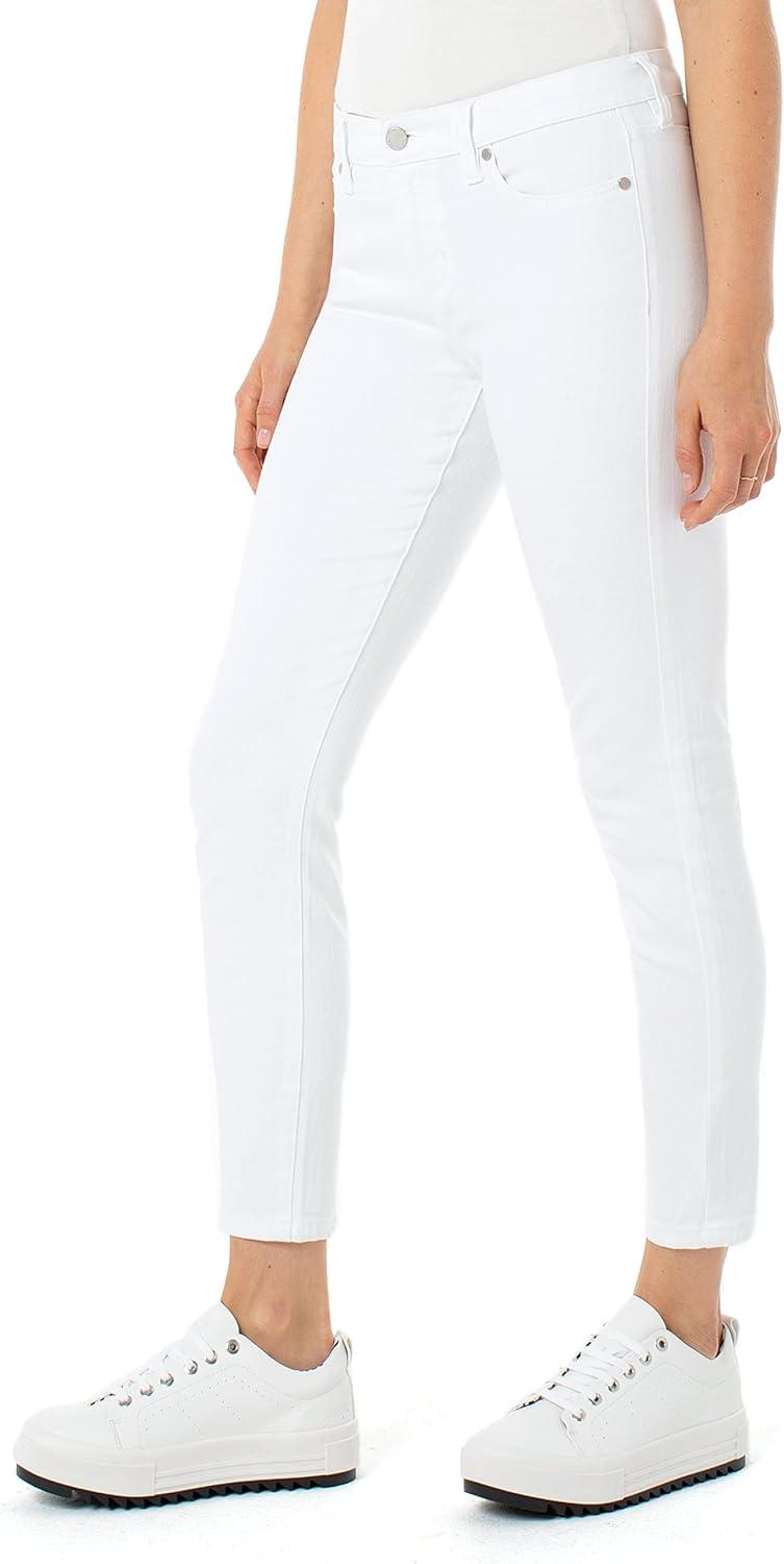 image:imageLiverpool Womens Abby Ankle Skinny 28 InseamBright White