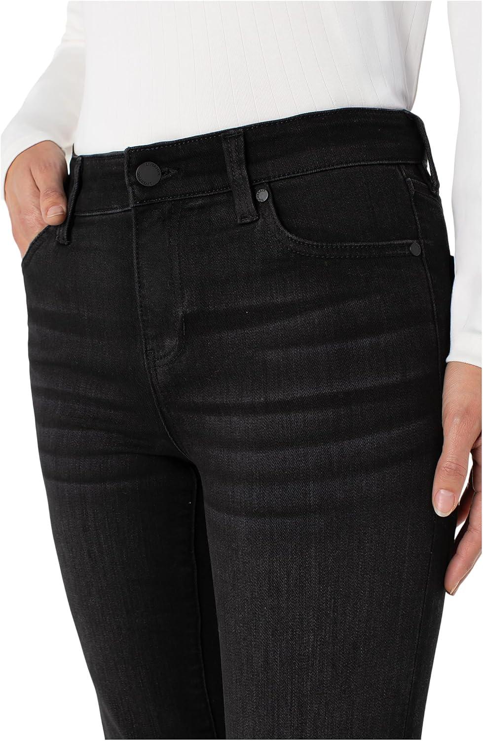 image:imageLiverpool Womens Hannah MidRise Flare Jean in Heron LakeHeron Lake