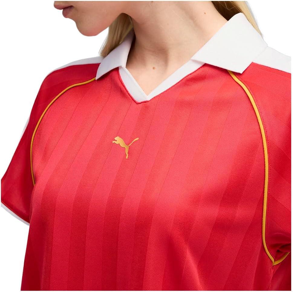 image:imagePUMA Womens T7 Relaxed Soccer JerseyFor All Time Red