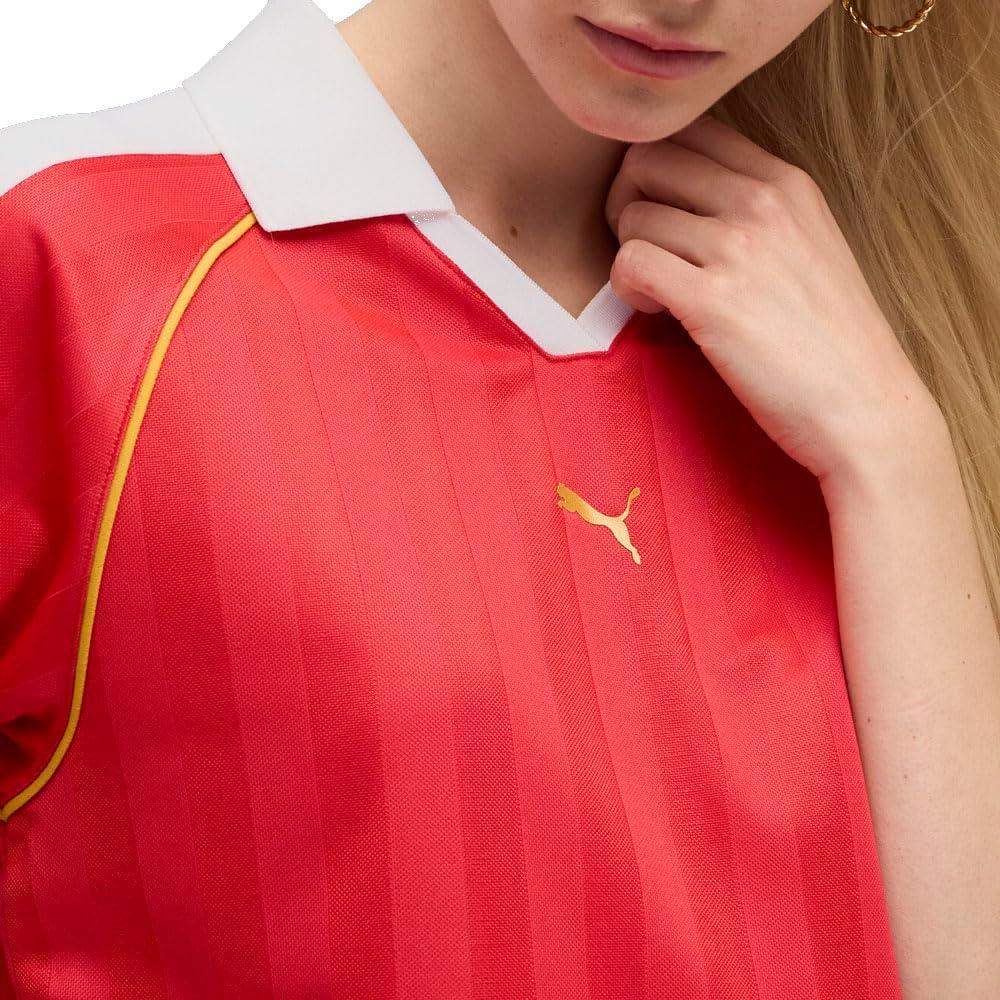 image:imagePUMA Womens T7 Relaxed Soccer JerseyFor All Time Red