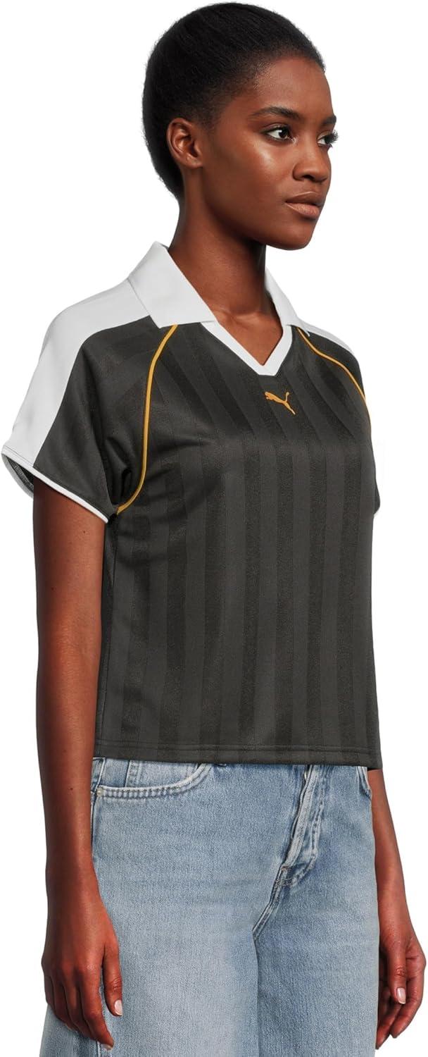 image:imagePUMA Womens T7 Relaxed Soccer JerseyPuma Black