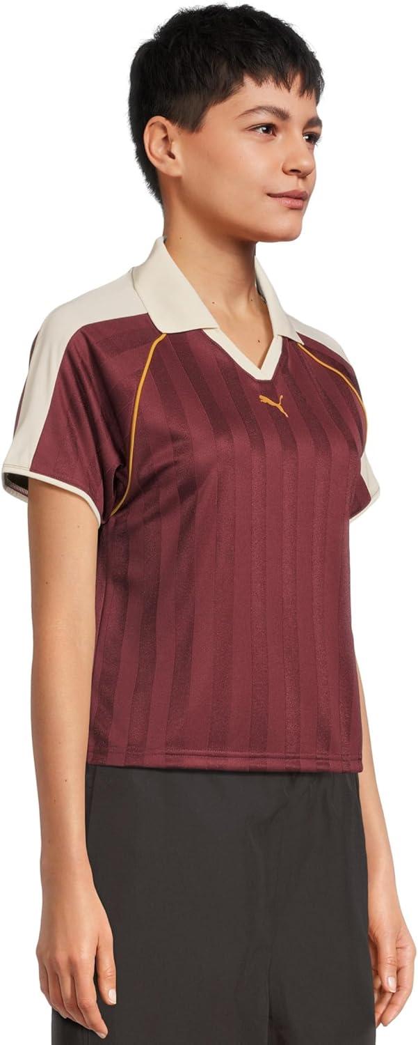 image:imagePUMA Womens T7 Relaxed Soccer JerseyRuby Shimmer