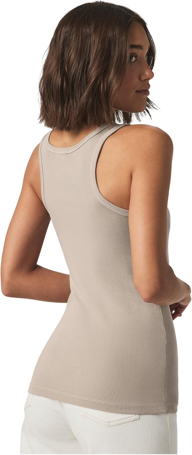 image:imageSplendid Womens 1x1 Classic Tank TopFawn