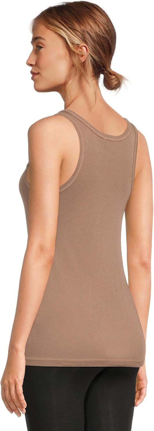 image:imageSplendid Womens 1x1 Classic Tank TopPine Bark