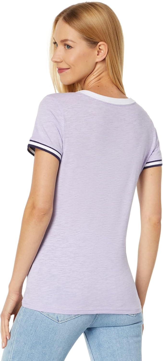 image:imageTrimmed US Polo Assn Ringer TeeLavender