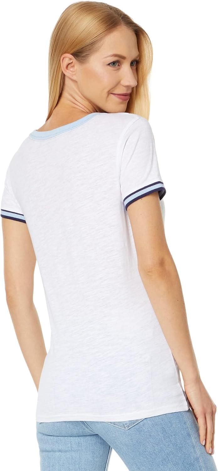 image:imageTrimmed US Polo Assn Ringer TeeWhite