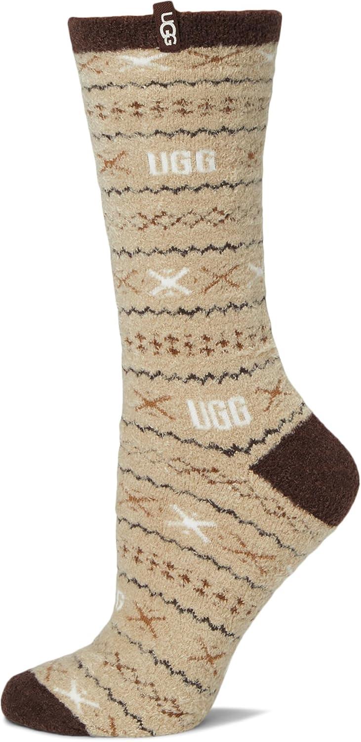image:imageUGG Womens Leslie Graphic Crew SockCola Multi Uggisle