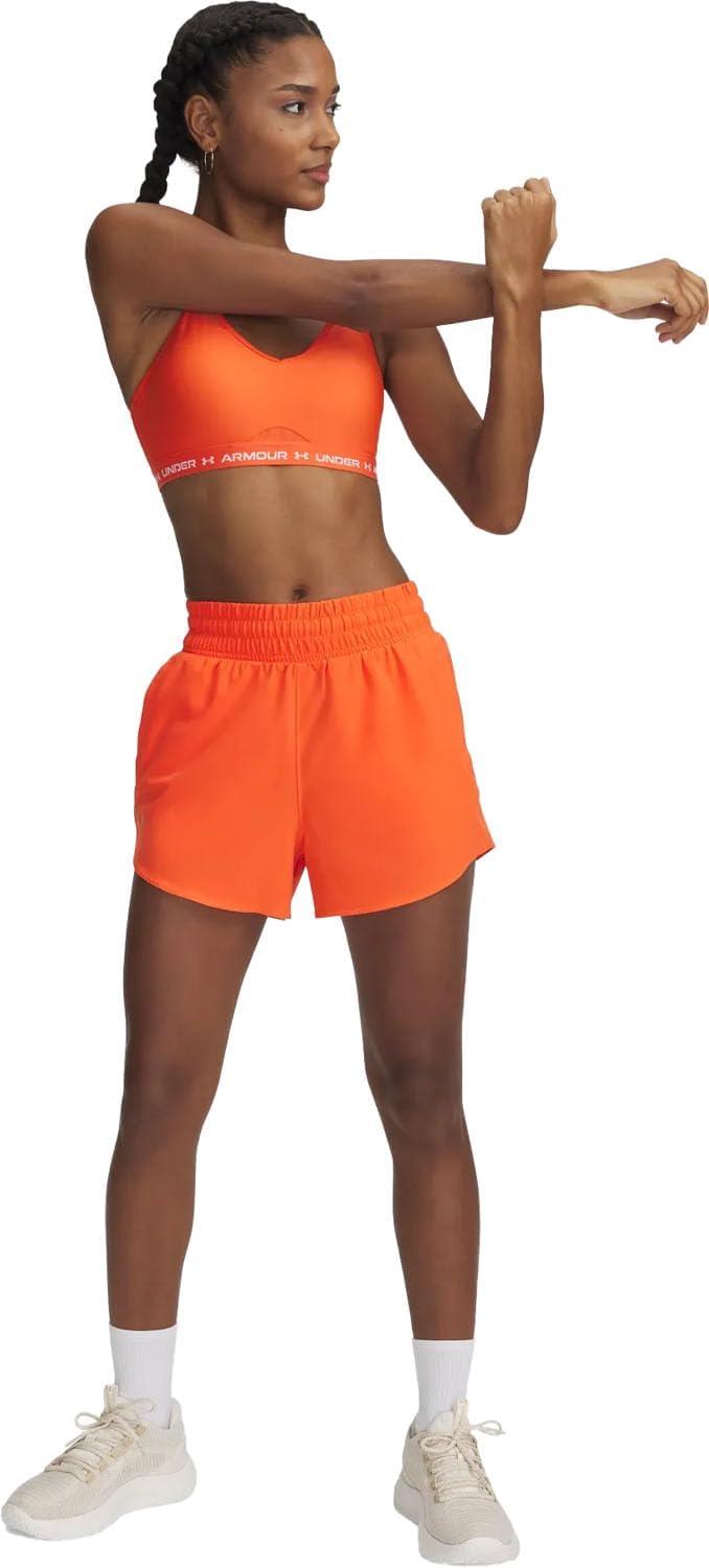image:imageUnder Armour Womens Flex Woven 3 Inch ShortsFireFire