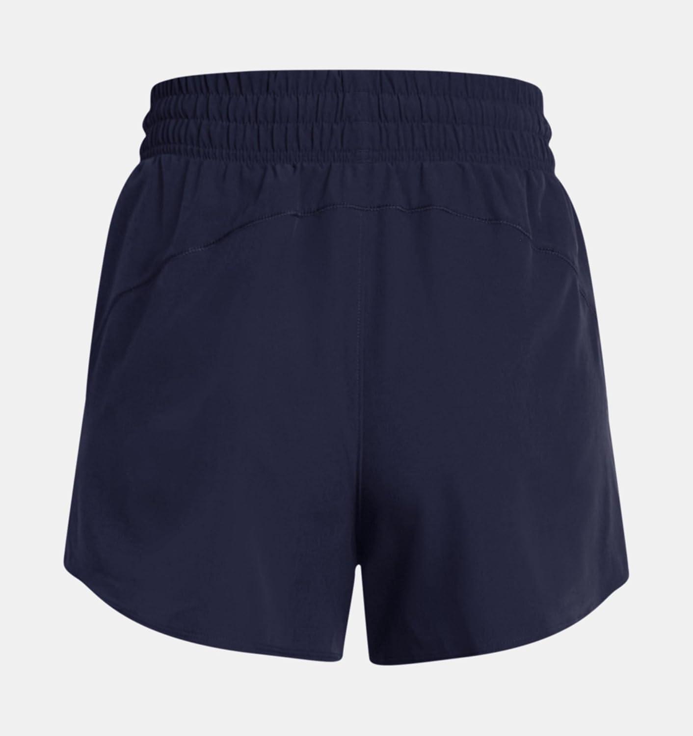 image:imageUnder Armour Womens Flex Woven 3 Inch ShortsMidnight NavyMidnight Navy