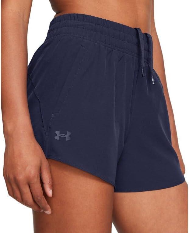 image:imageUnder Armour Womens Flex Woven 3 Inch ShortsMidnight NavyMidnight Navy