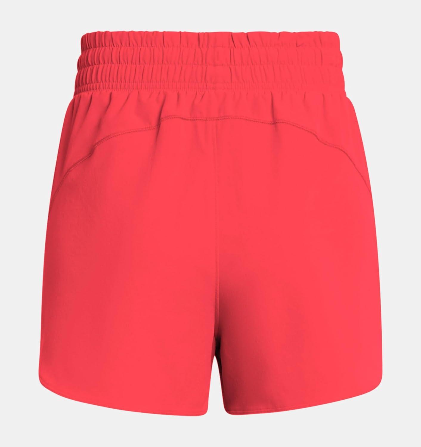 image:imageUnder Armour Womens Flex Woven 3 Inch ShortsRacer RedRacer Red