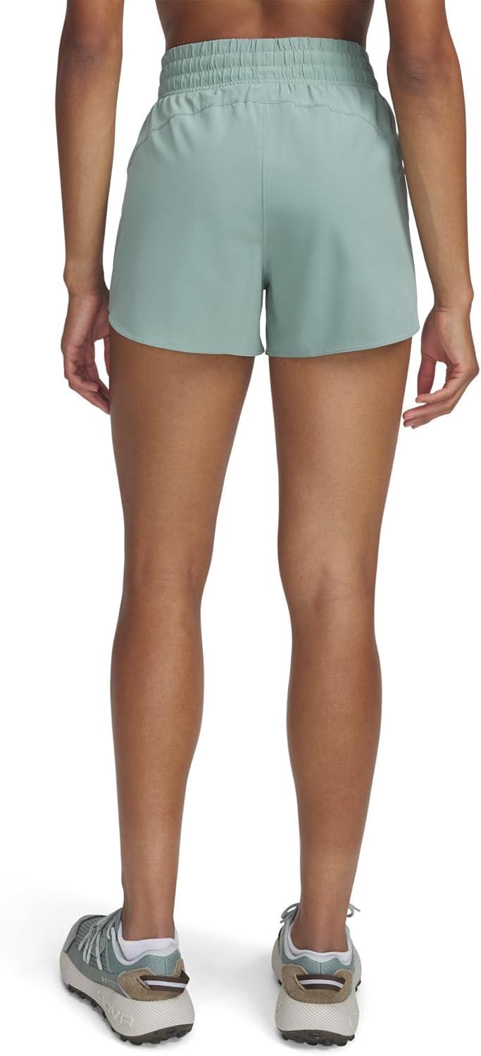 image:imageUnder Armour Womens Flex Woven 3 Inch ShortsSilica GreenSilica Green