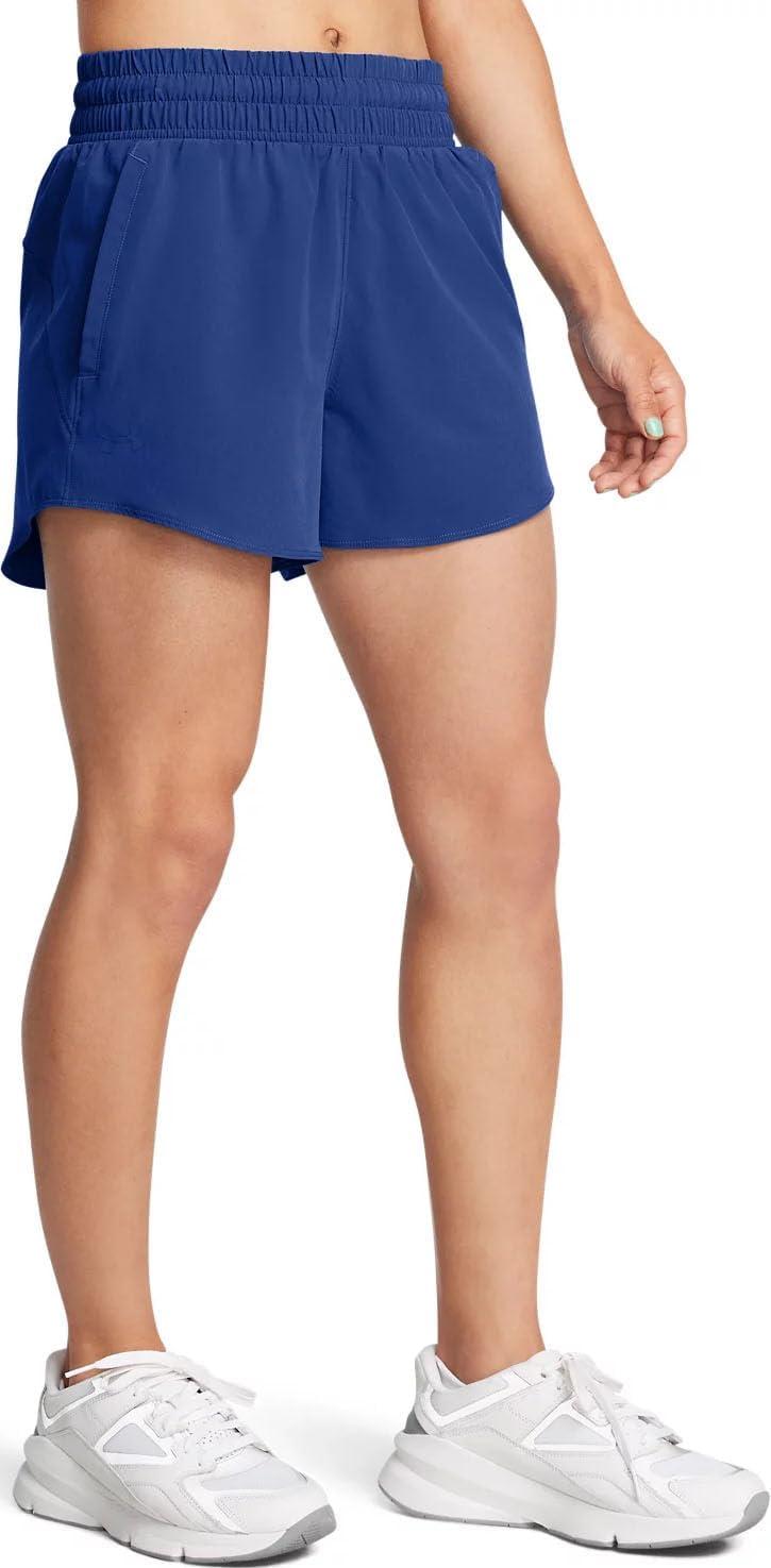image:imageUnder Armour Womens Flex Woven 3 Inch ShortsTech BlueTech Blue