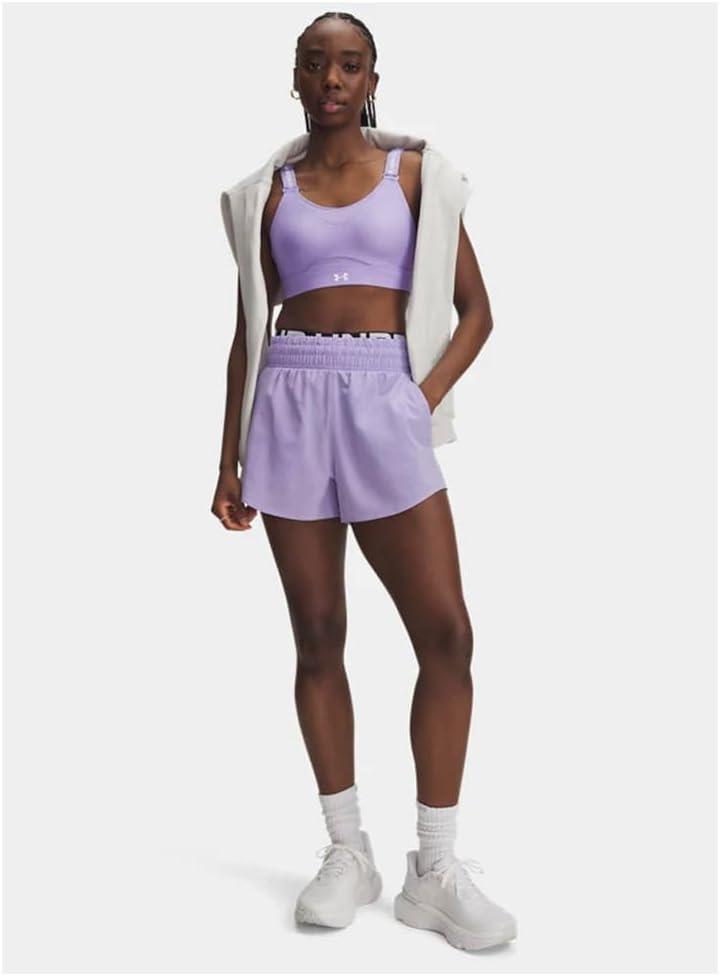 image:imageUnder Armour Womens Flex Woven 3 Inch ShortsTransparentTransparent