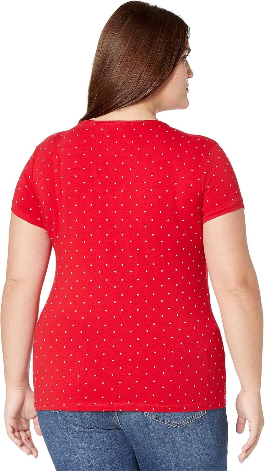 image:imageVNeck Dot TShirt by US Polo AssnEngine Red