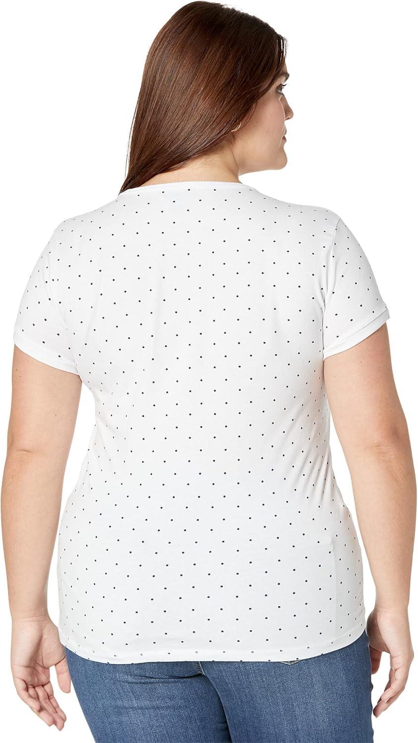 image:imageVNeck Dot TShirt by US Polo AssnOptic White