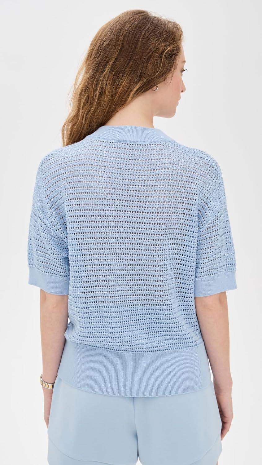 image:imageVarley Womens Callie Knit TopCashmere Blue