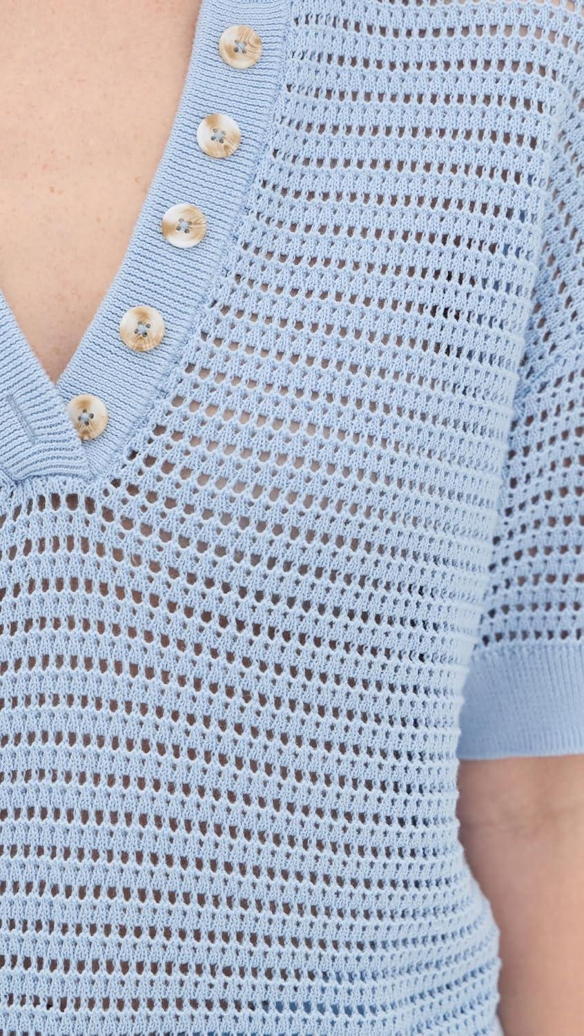 image:imageVarley Womens Callie Knit TopCashmere Blue