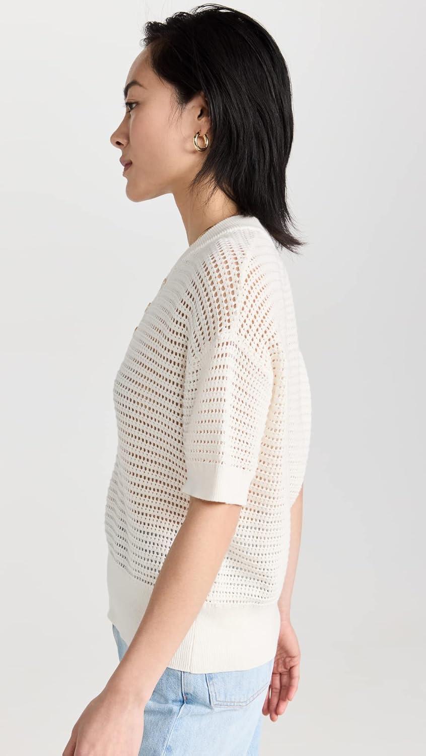 image:imageVarley Womens Callie Knit TopEgret