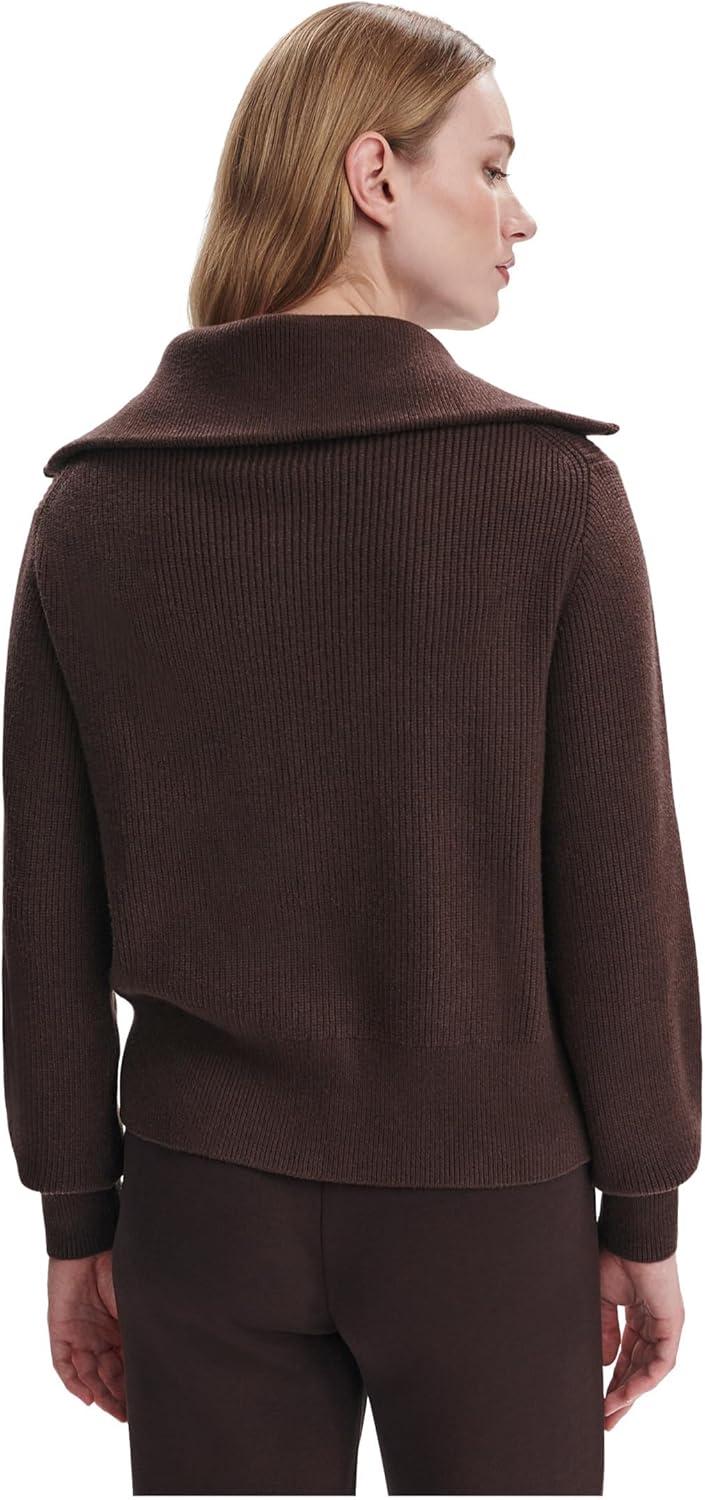 image:imageVarley Womens Enrico Knit JacketCoffee Bean