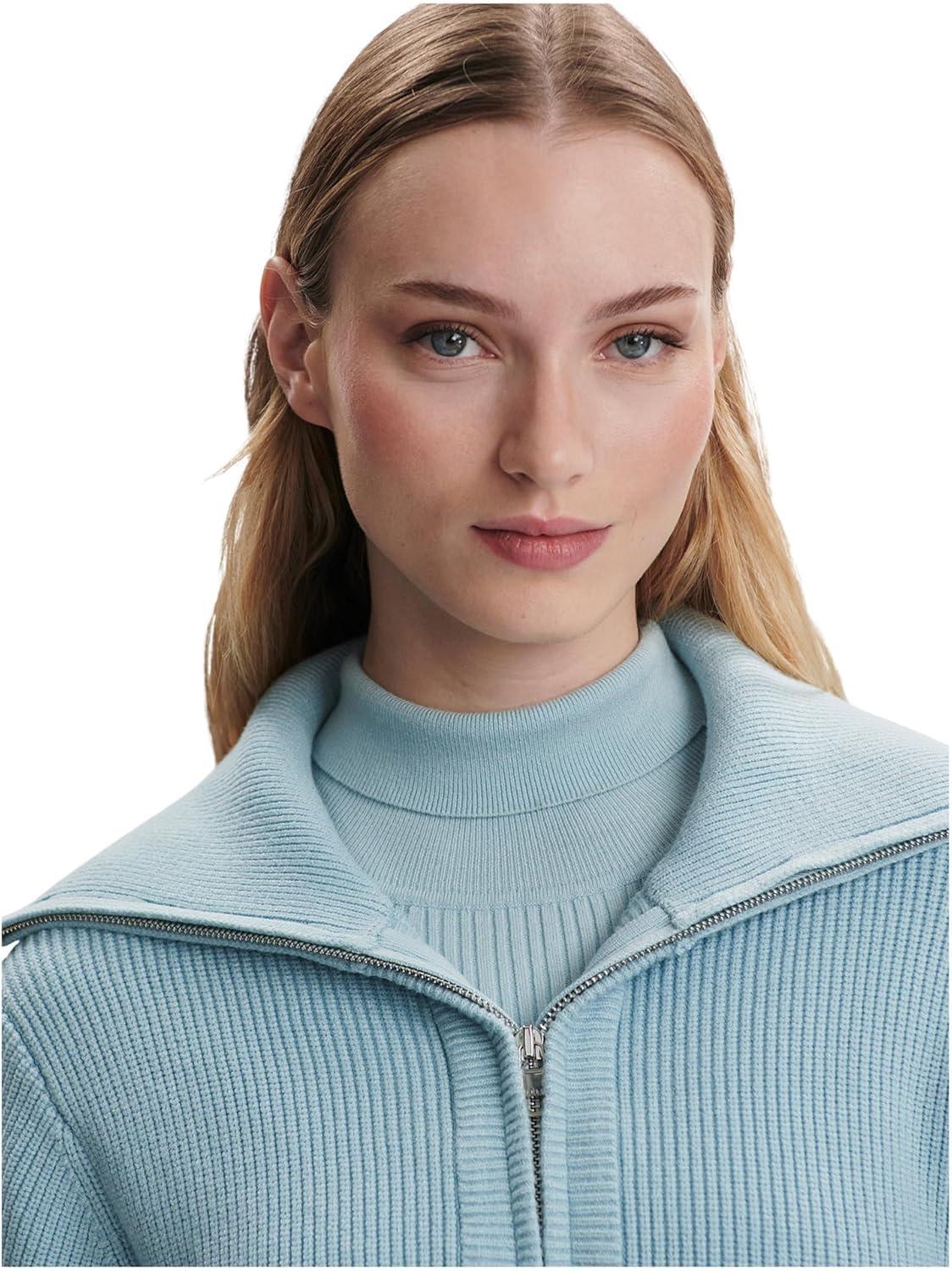 image:imageVarley Womens Enrico Knit JacketWinter Sky