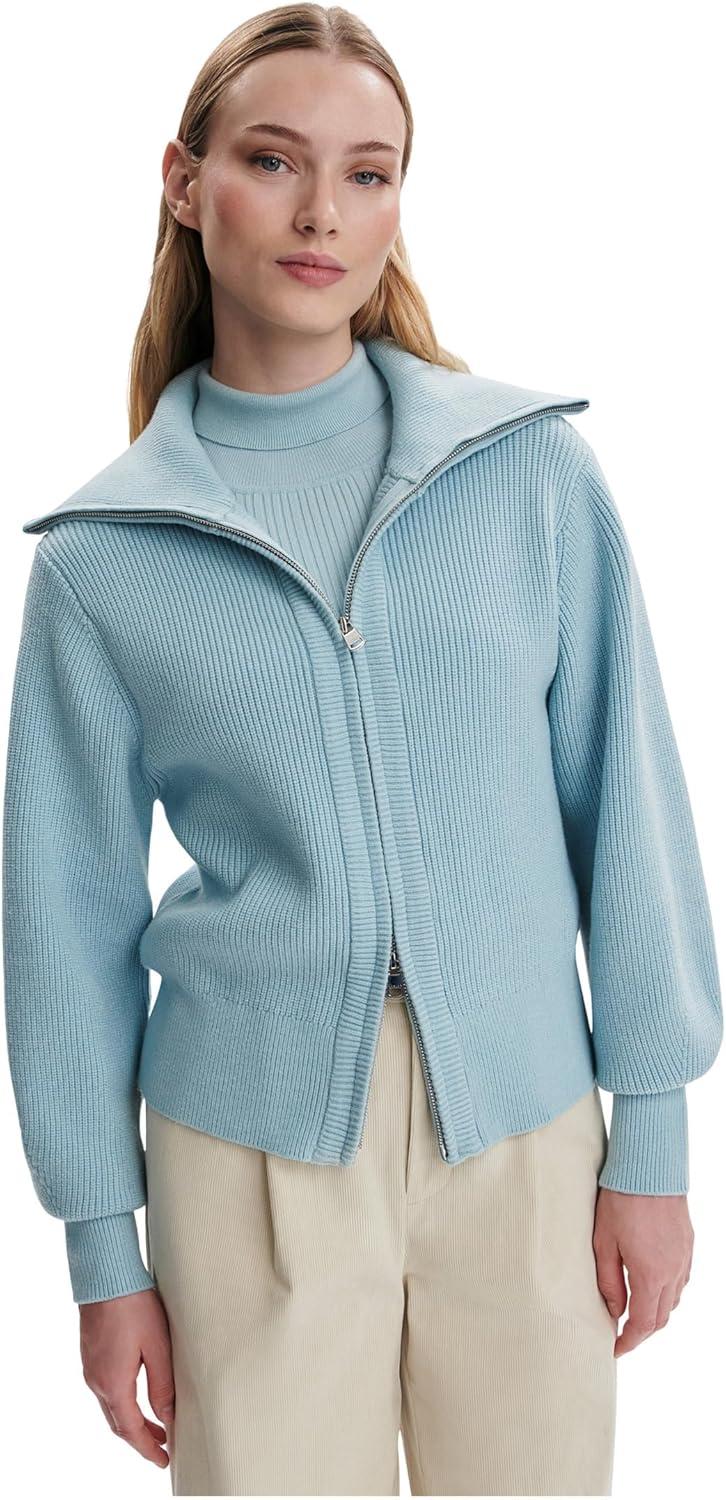 image:imageVarley Womens Enrico Knit JacketWinter Sky