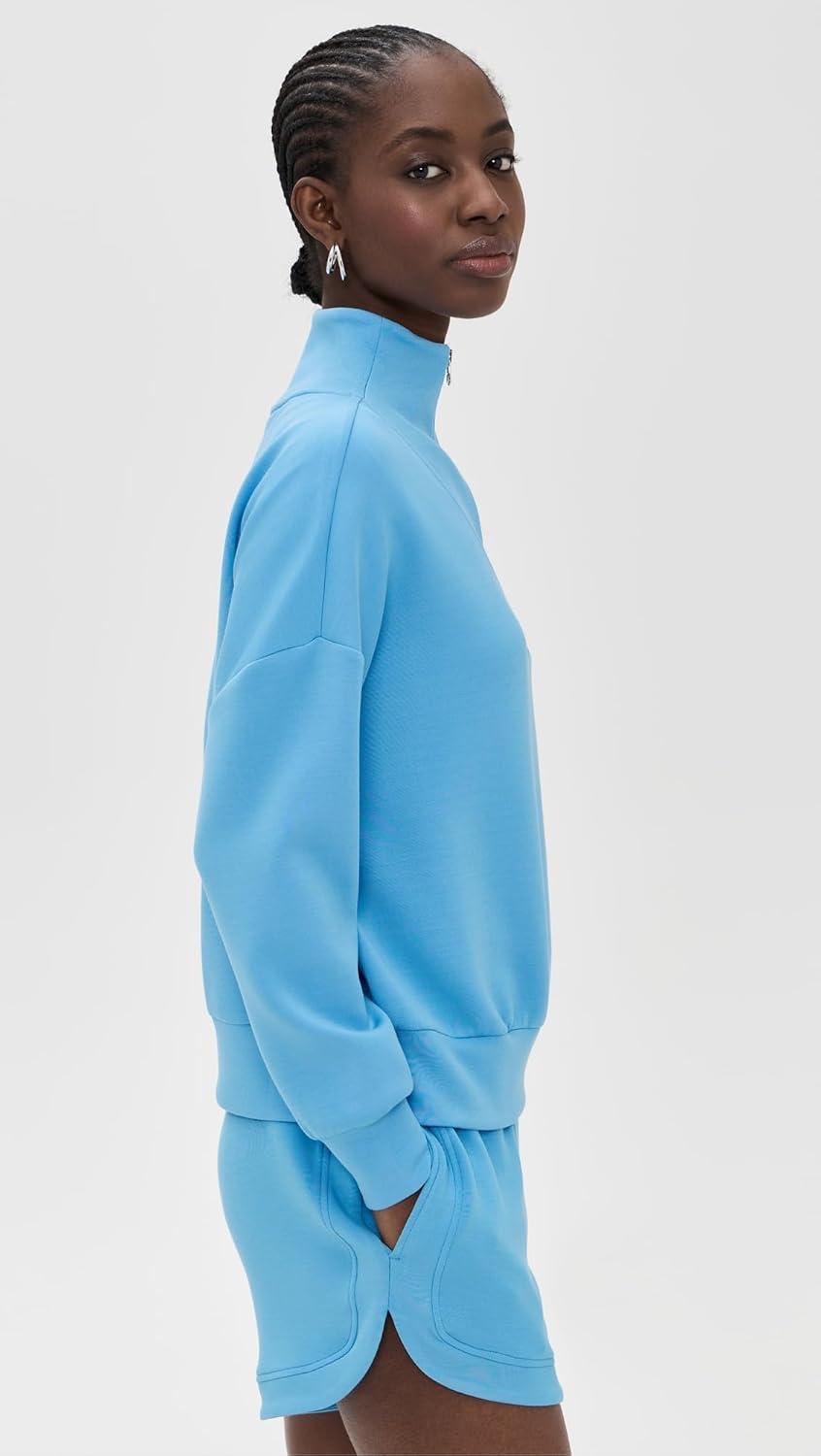 image:imageVarley Womens Hawley Half Zip SweaterAzure Blue