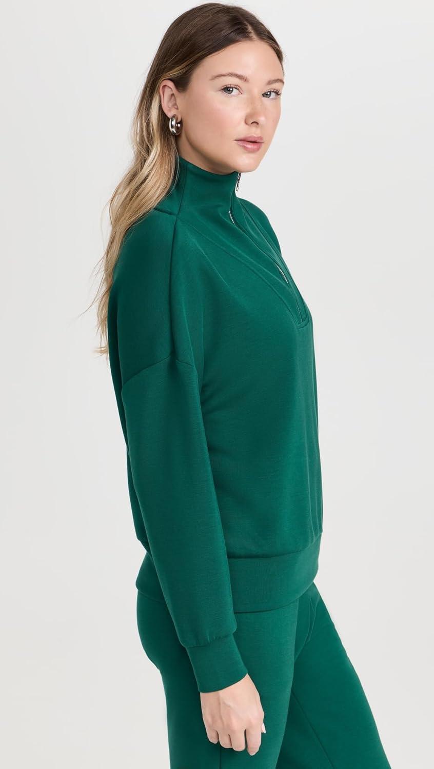 image:imageVarley Womens Hawley Half Zip SweaterForest