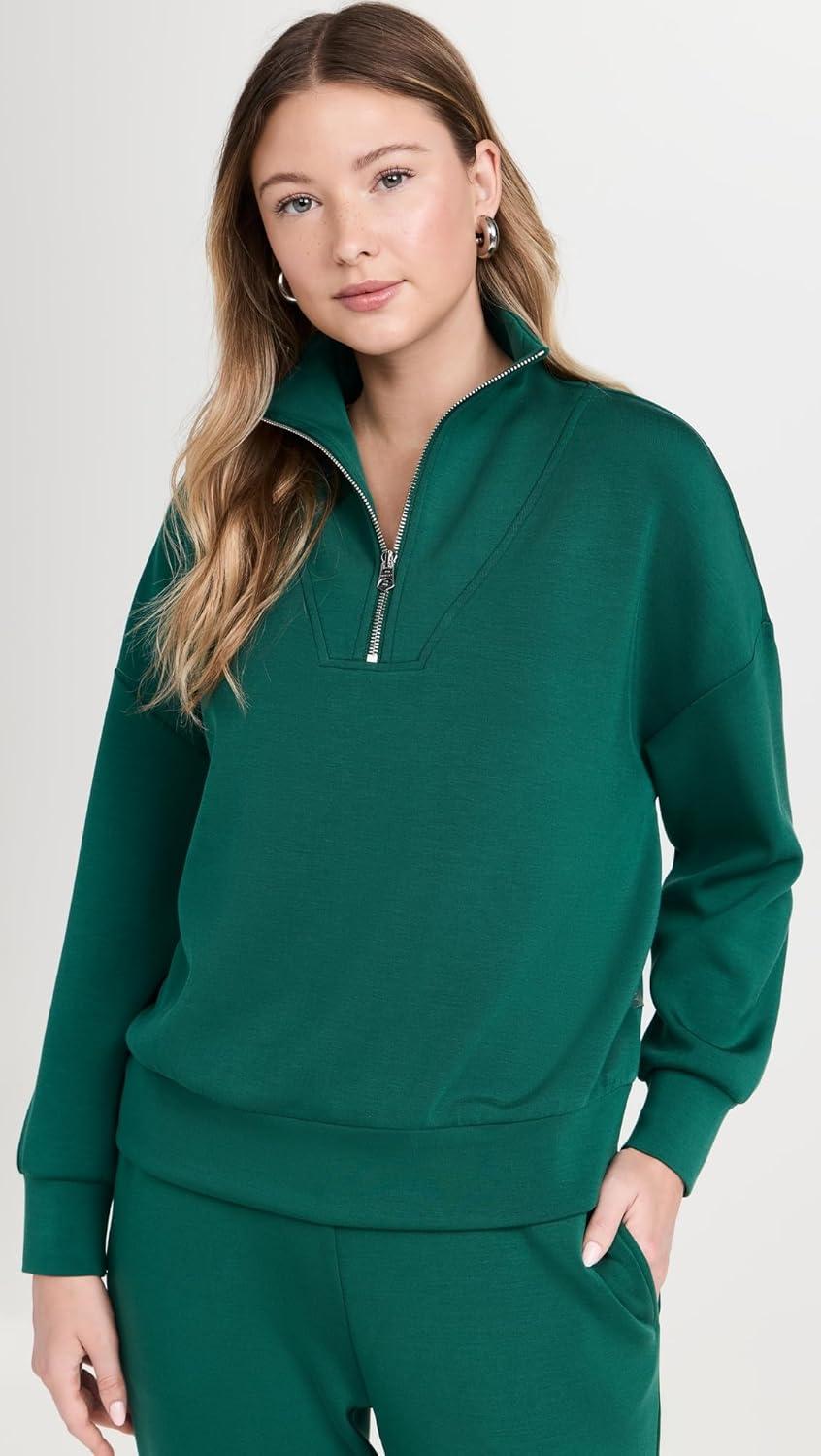 image:imageVarley Womens Hawley Half Zip SweaterForest