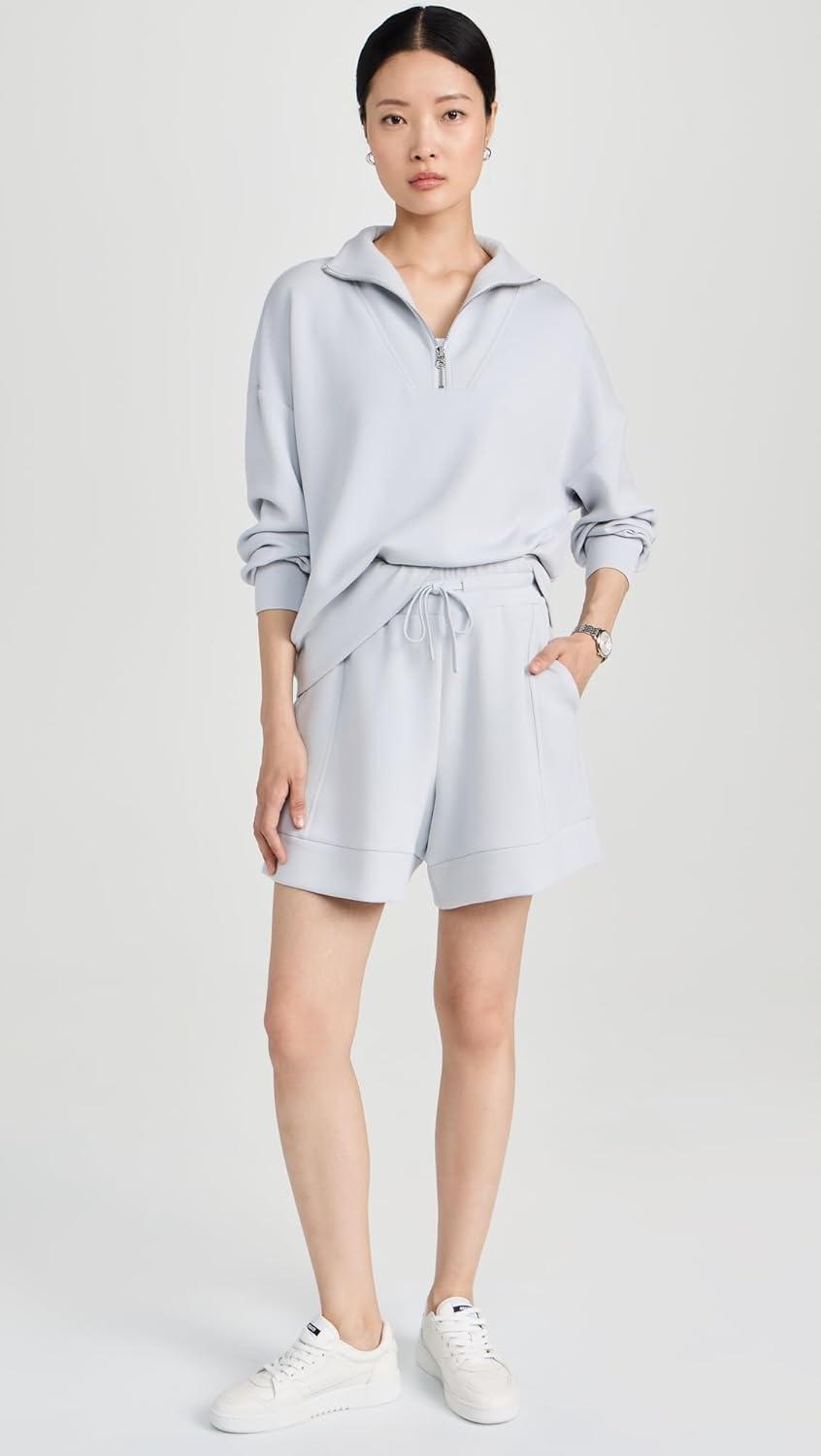 image:imageVarley Womens Hawley Half Zip SweaterGrey Dawn