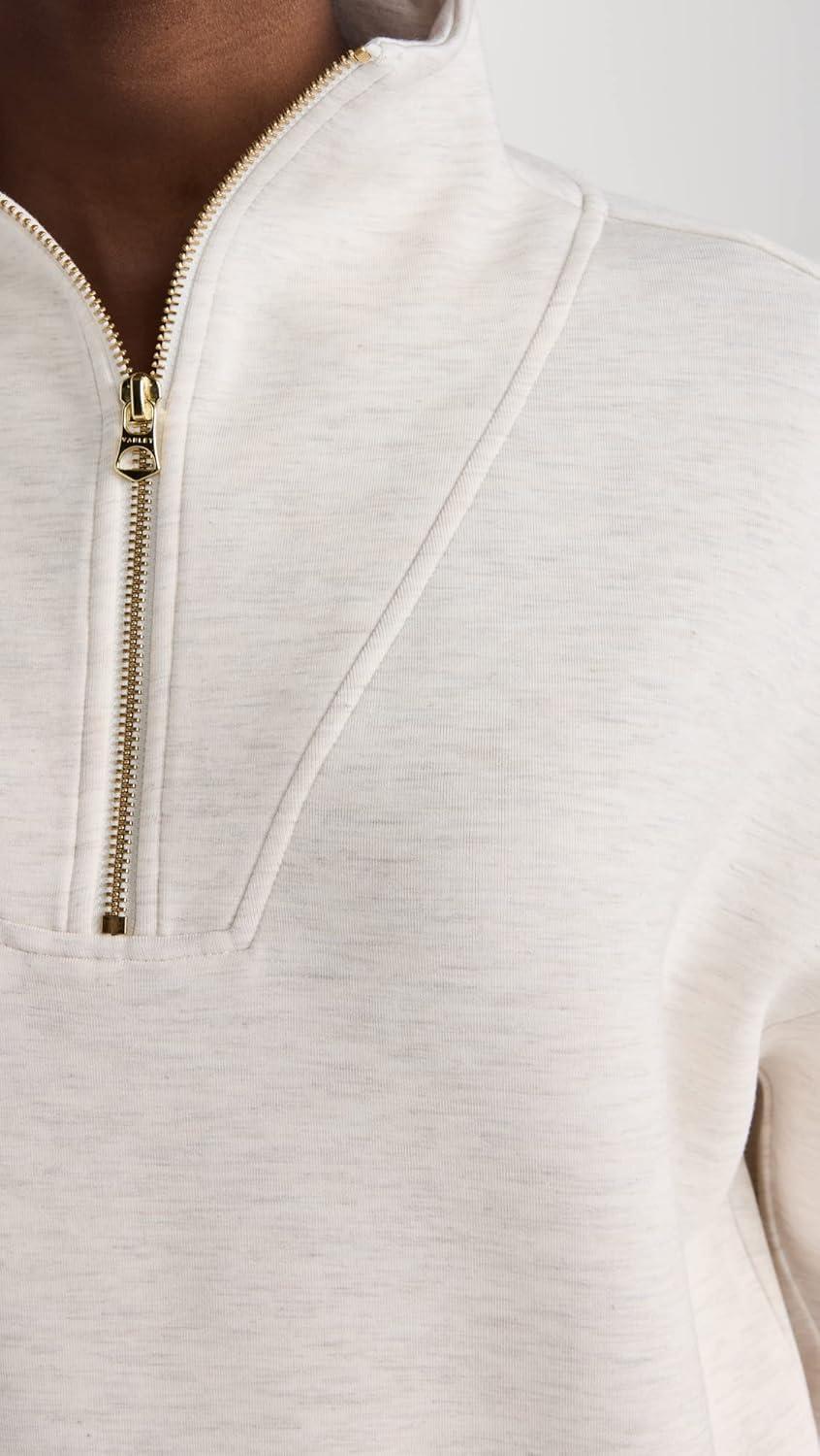 image:imageVarley Womens Hawley Half Zip SweaterIvory Marl