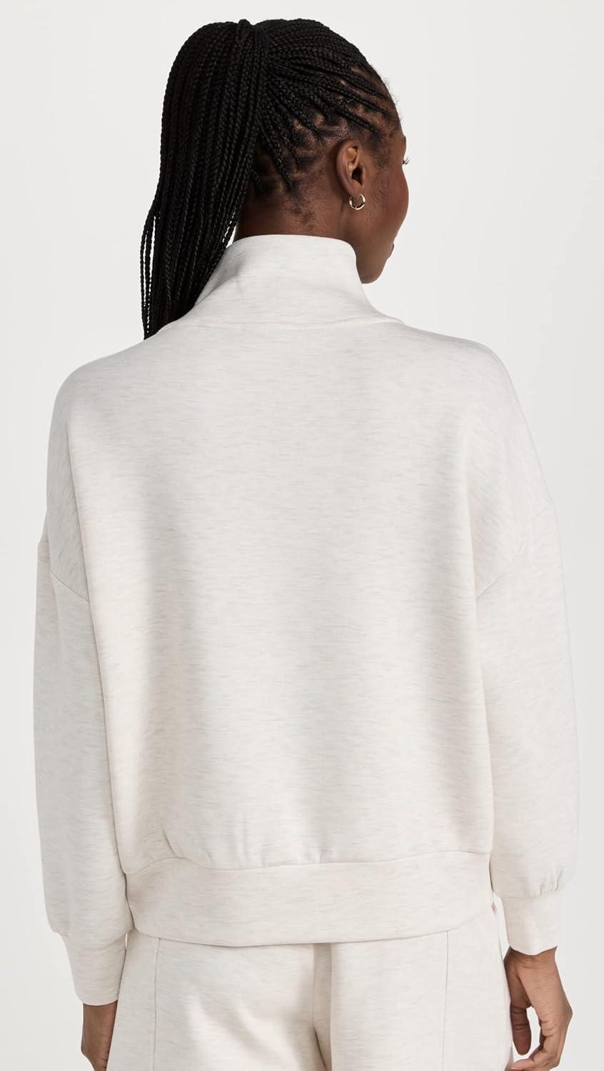 image:imageVarley Womens Hawley Half Zip SweaterIvory Marl