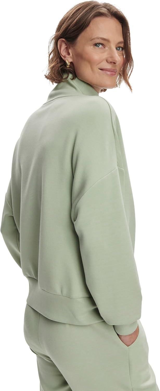 image:imageVarley Womens Hawley Half Zip SweaterSnow Sage